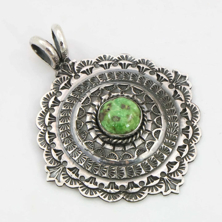 Sonoran Gold Turquoise Pendant