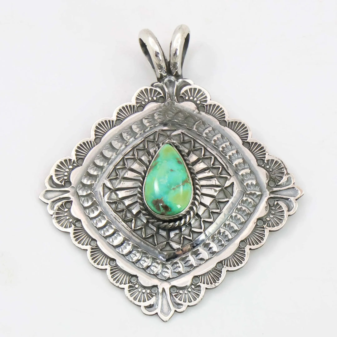 Sonoran Gold Turquoise Pendant