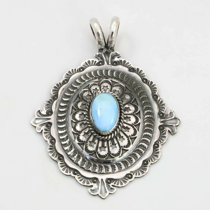 Golden Hills Turquoise Pendant
