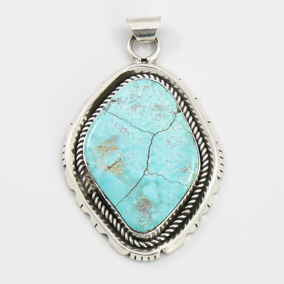 Sleeping Beauty Turquoise Pendant