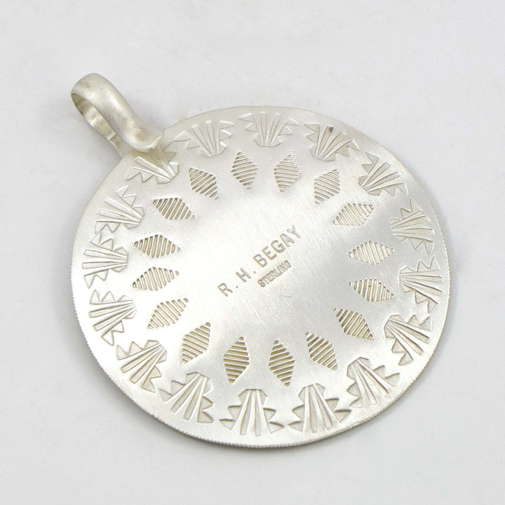 Silver Basket Pendant