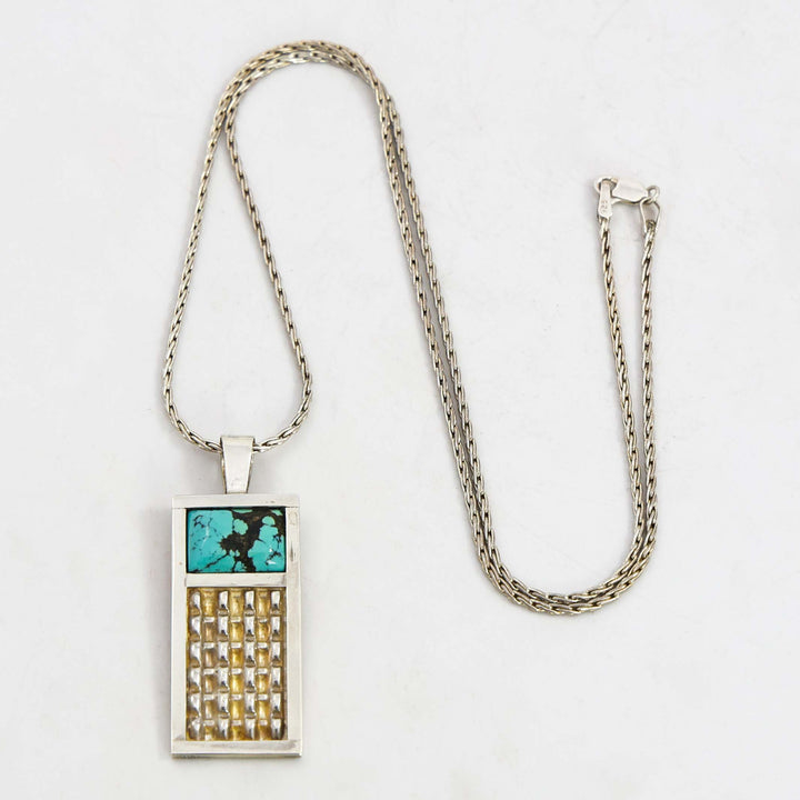 Tibetan Turquoise Pendant