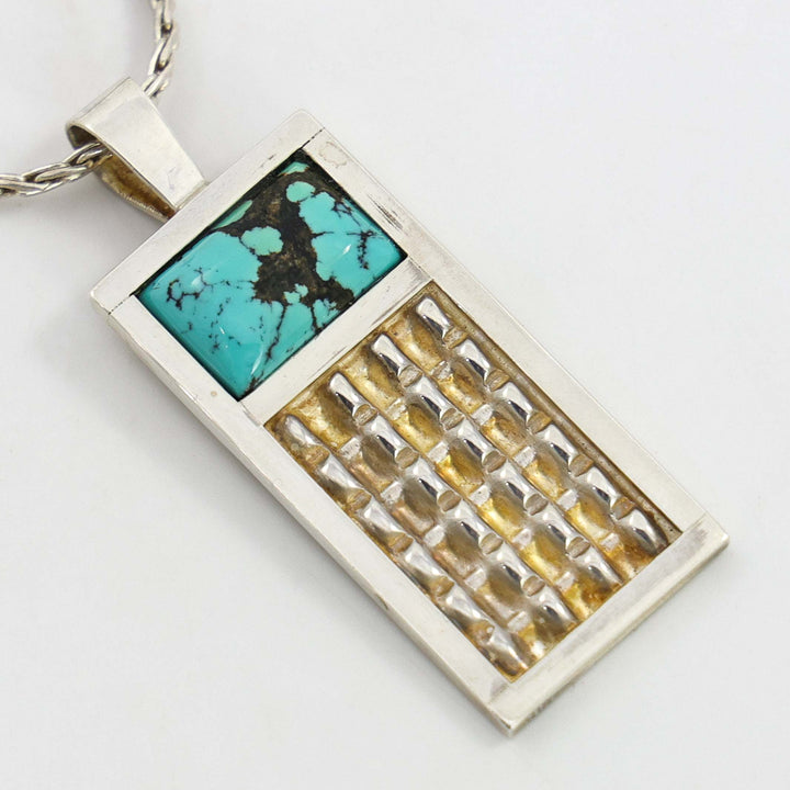 Tibetan Turquoise Pendant