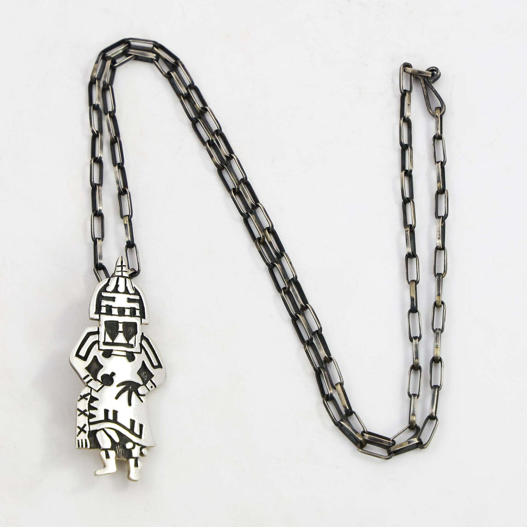 Longhair Kachina Pin and Pendant