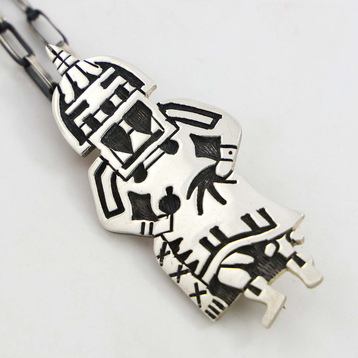 Longhair Kachina Pin and Pendant