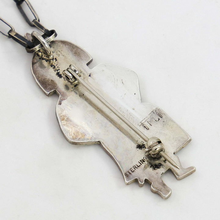 Longhair Kachina Pin and Pendant