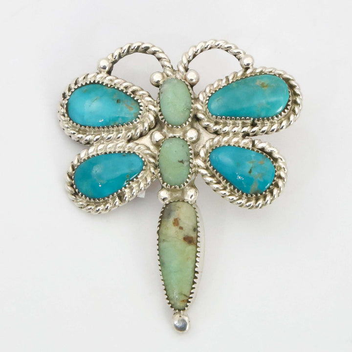 Turquoise Dragonfly Pendant