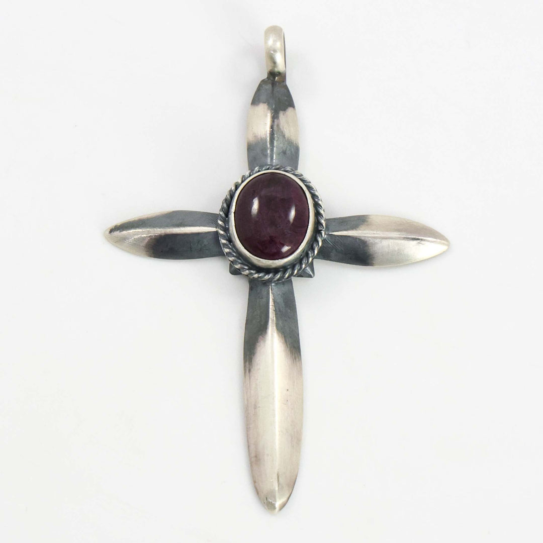 Spiny Oyster Cross Pendant