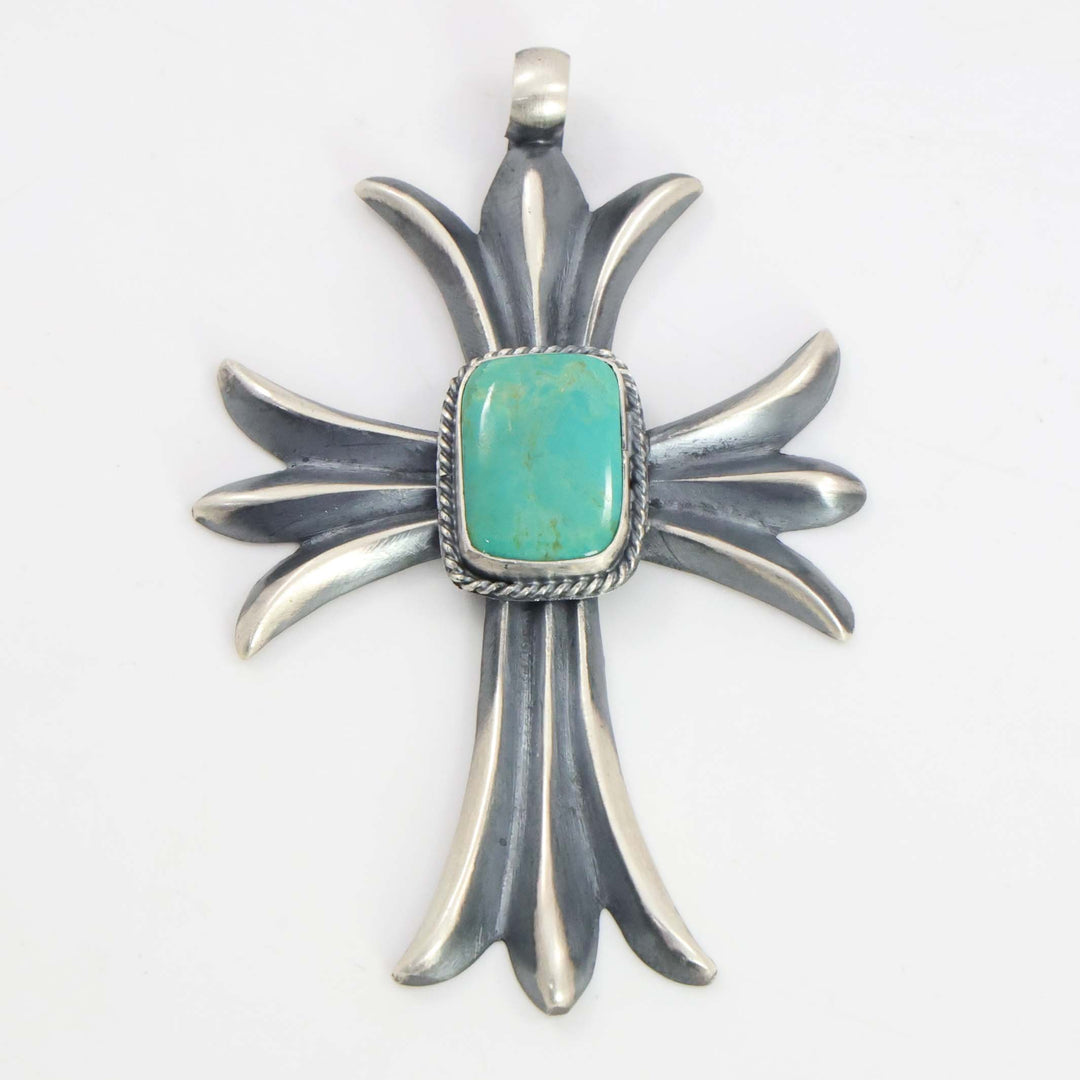 Turquoise Cross Pendant