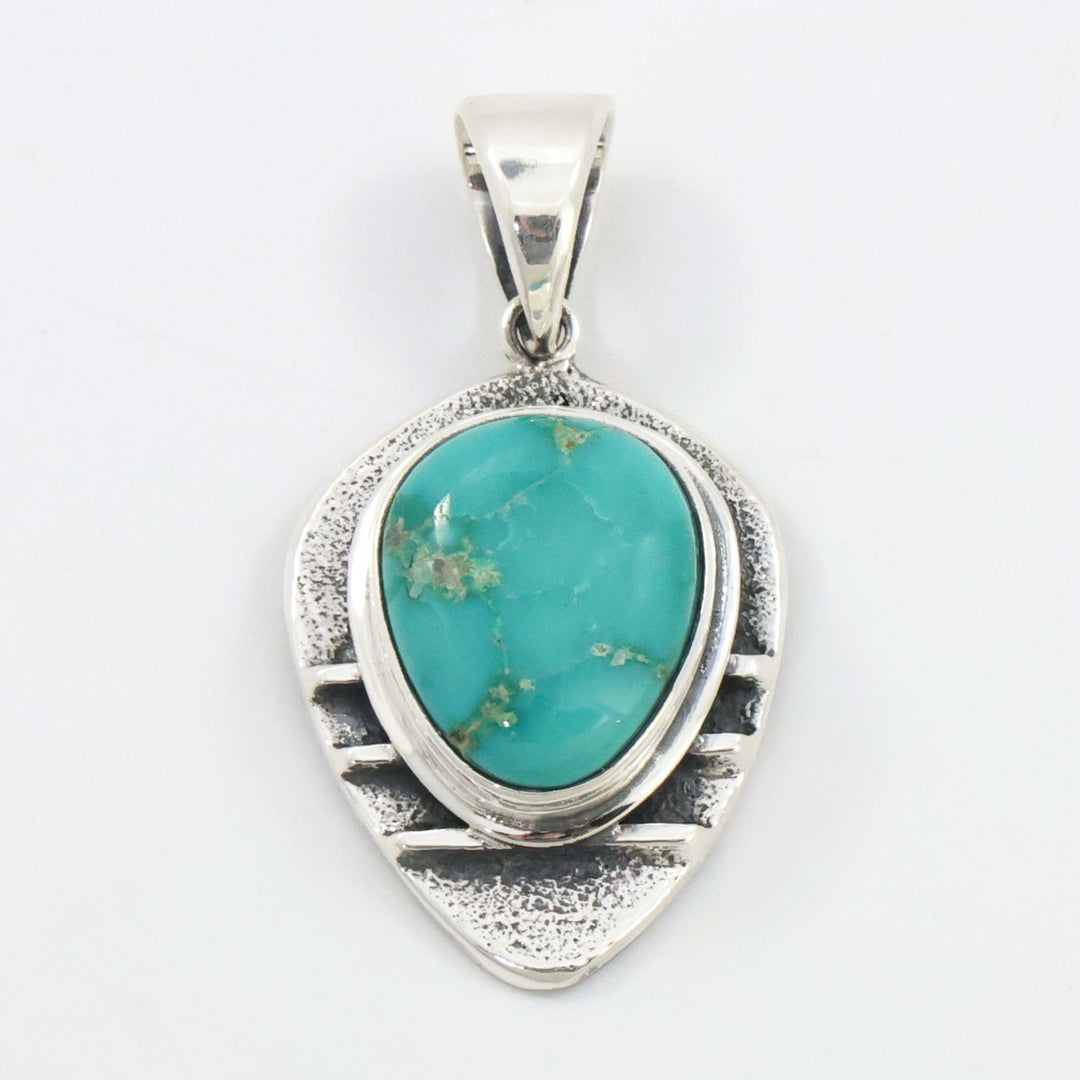 Fox Turquoise Pendant