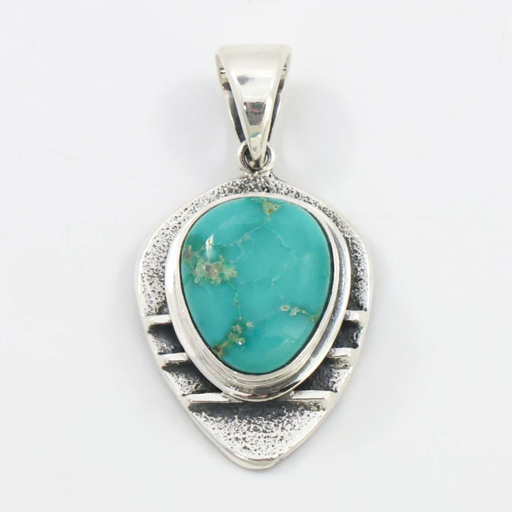 Fox Turquoise Pendant