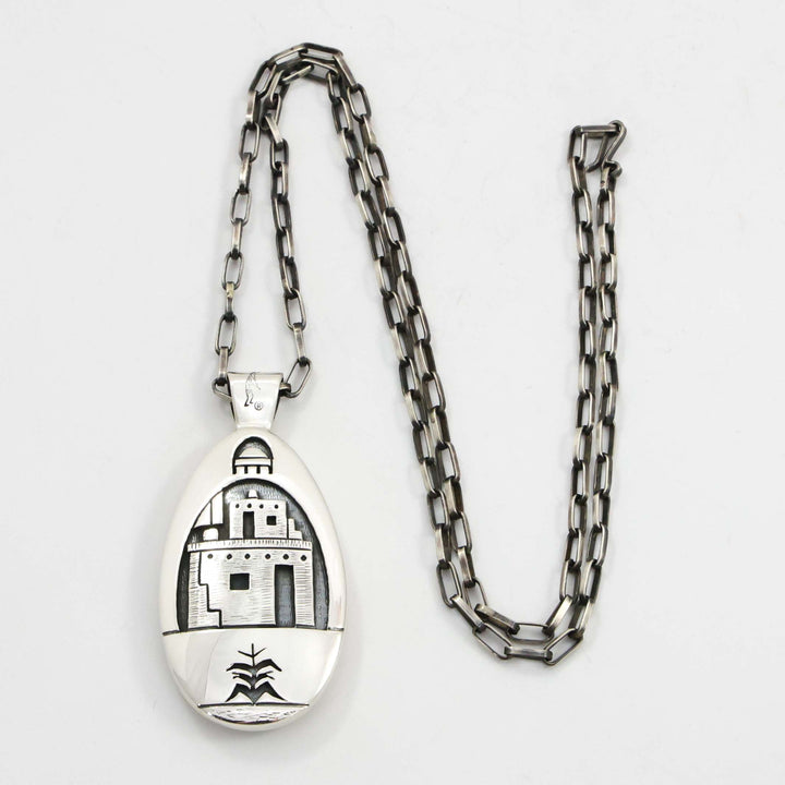 Reversible Pendant on Chain