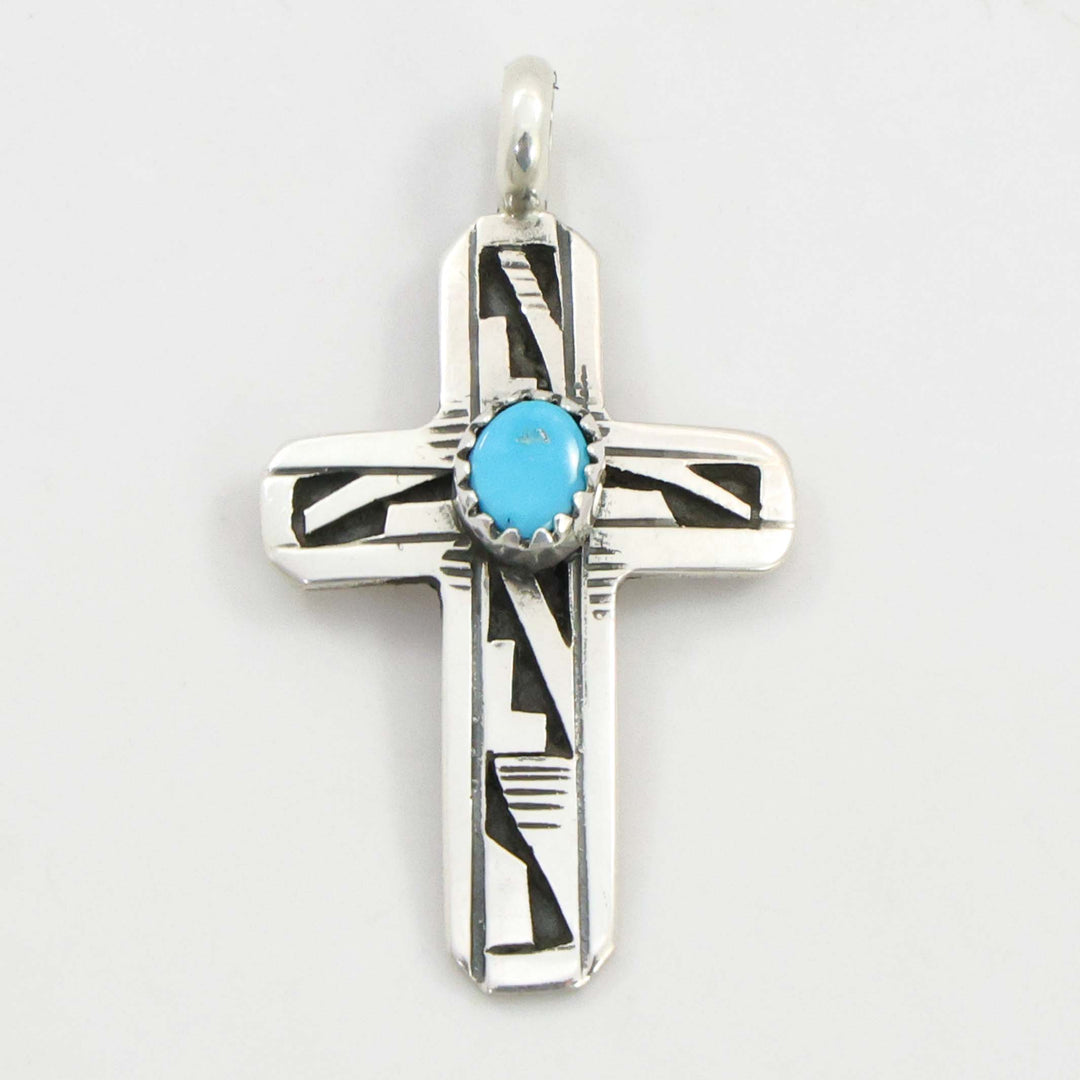 Turquoise Cross Pendant