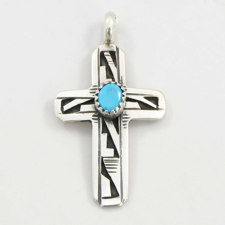 Turquoise Cross Pendant