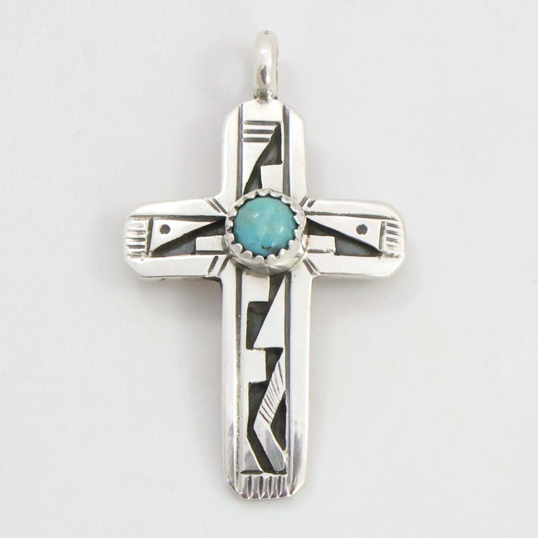 Turquoise Cross Pendant