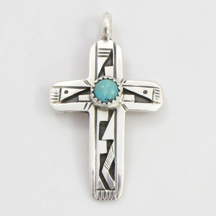 Turquoise Cross Pendant