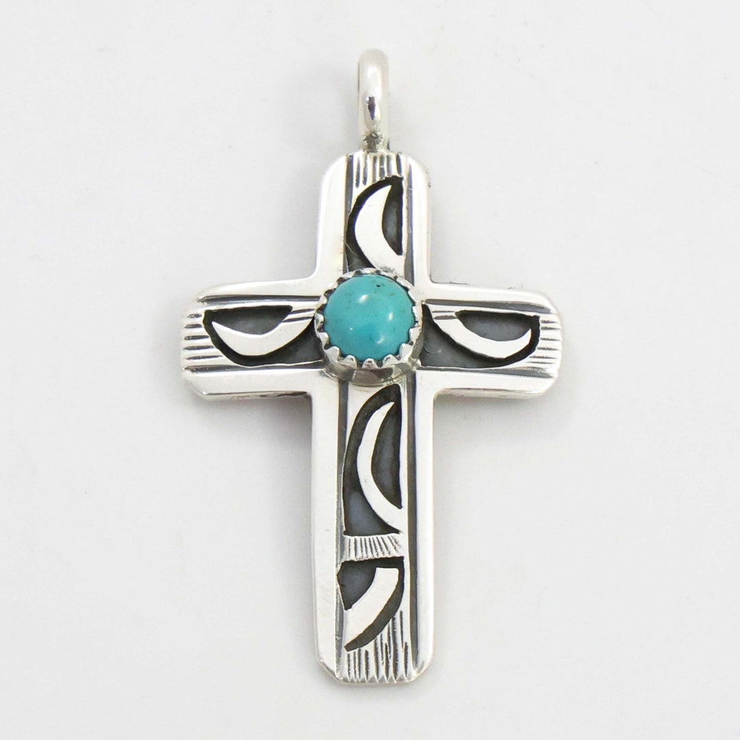 Turquoise Cross Pendant