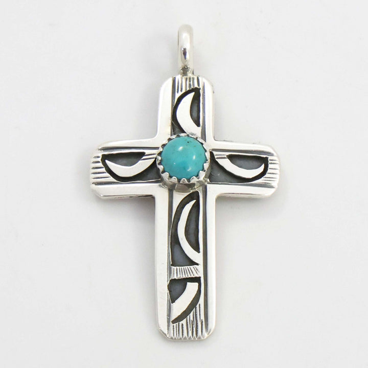 Turquoise Cross Pendant
