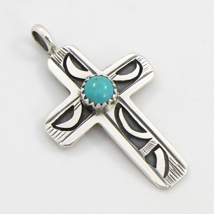 Turquoise Cross Pendant