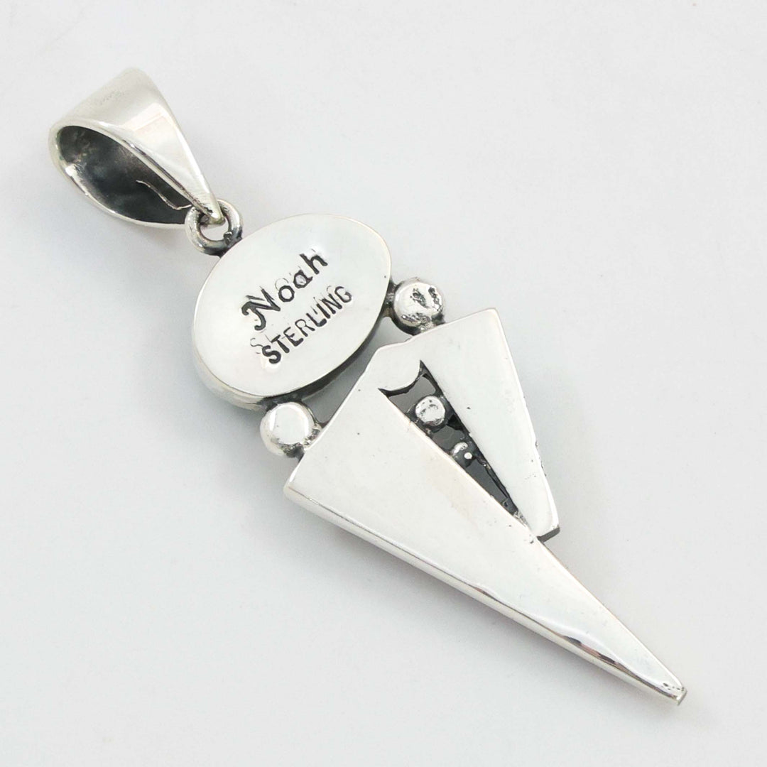 Sugilite and Turquoise Pendant