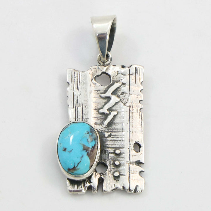 Bisbee Turquoise Pendant