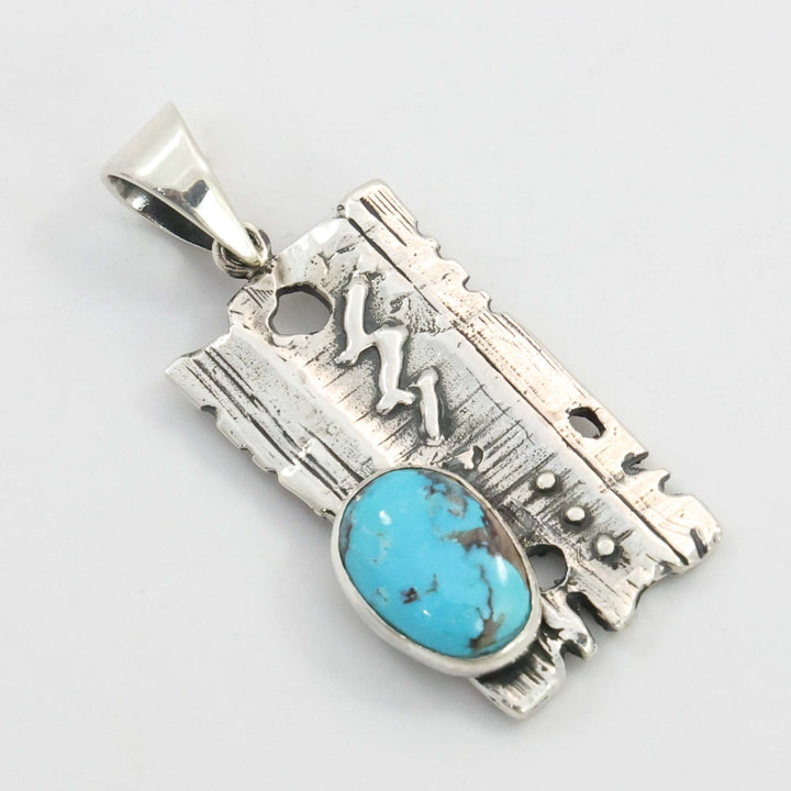 Bisbee Turquoise Pendant