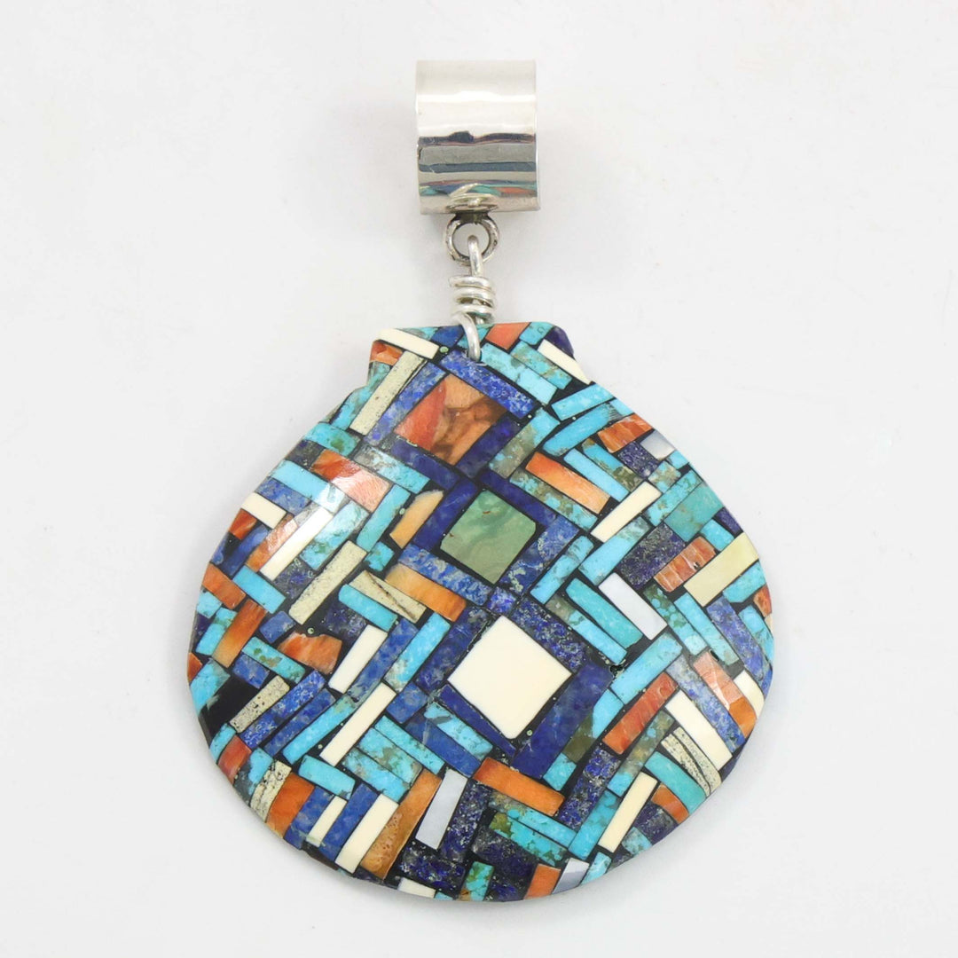 Inlay Shell Pendant