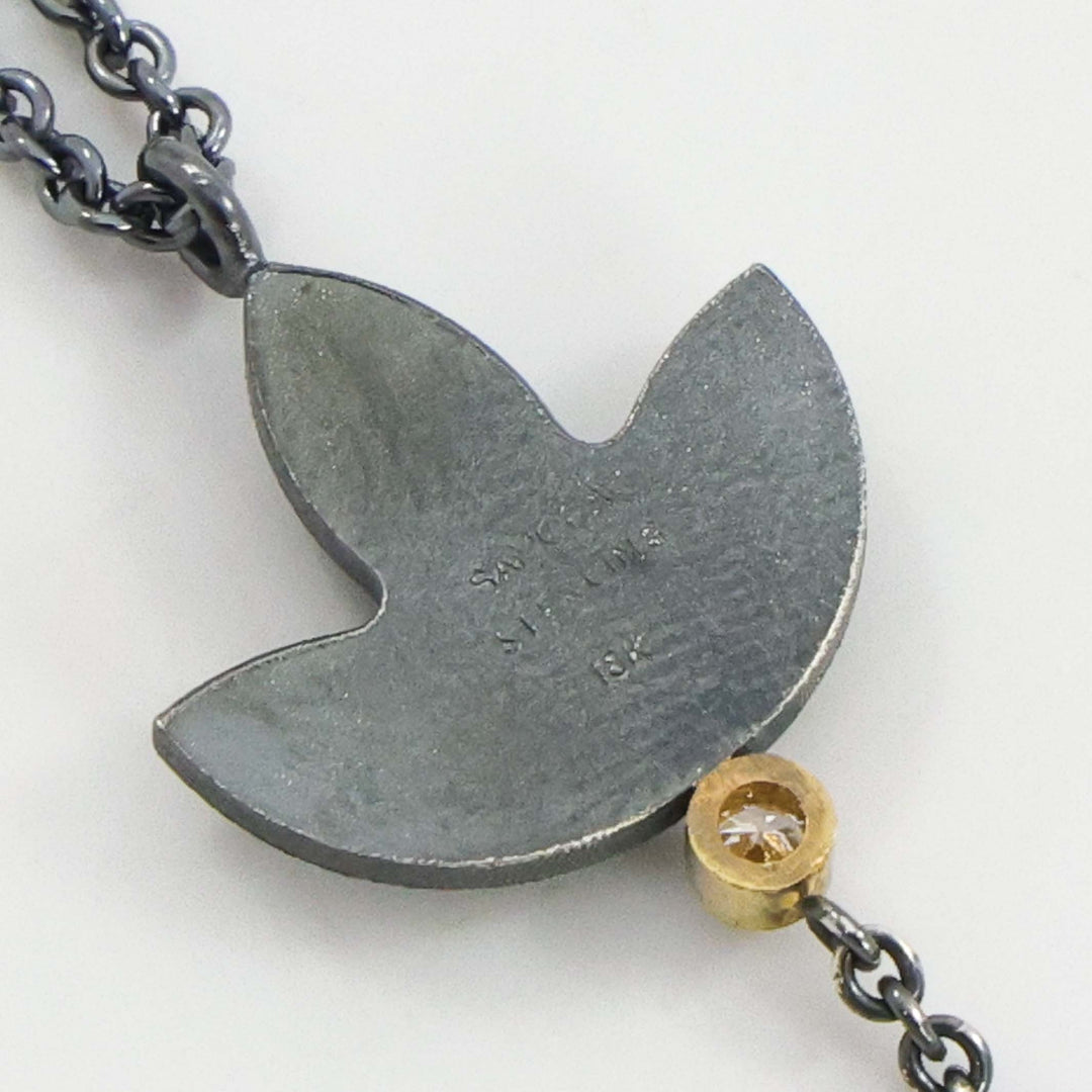 Sweet Pea Blossom Necklace