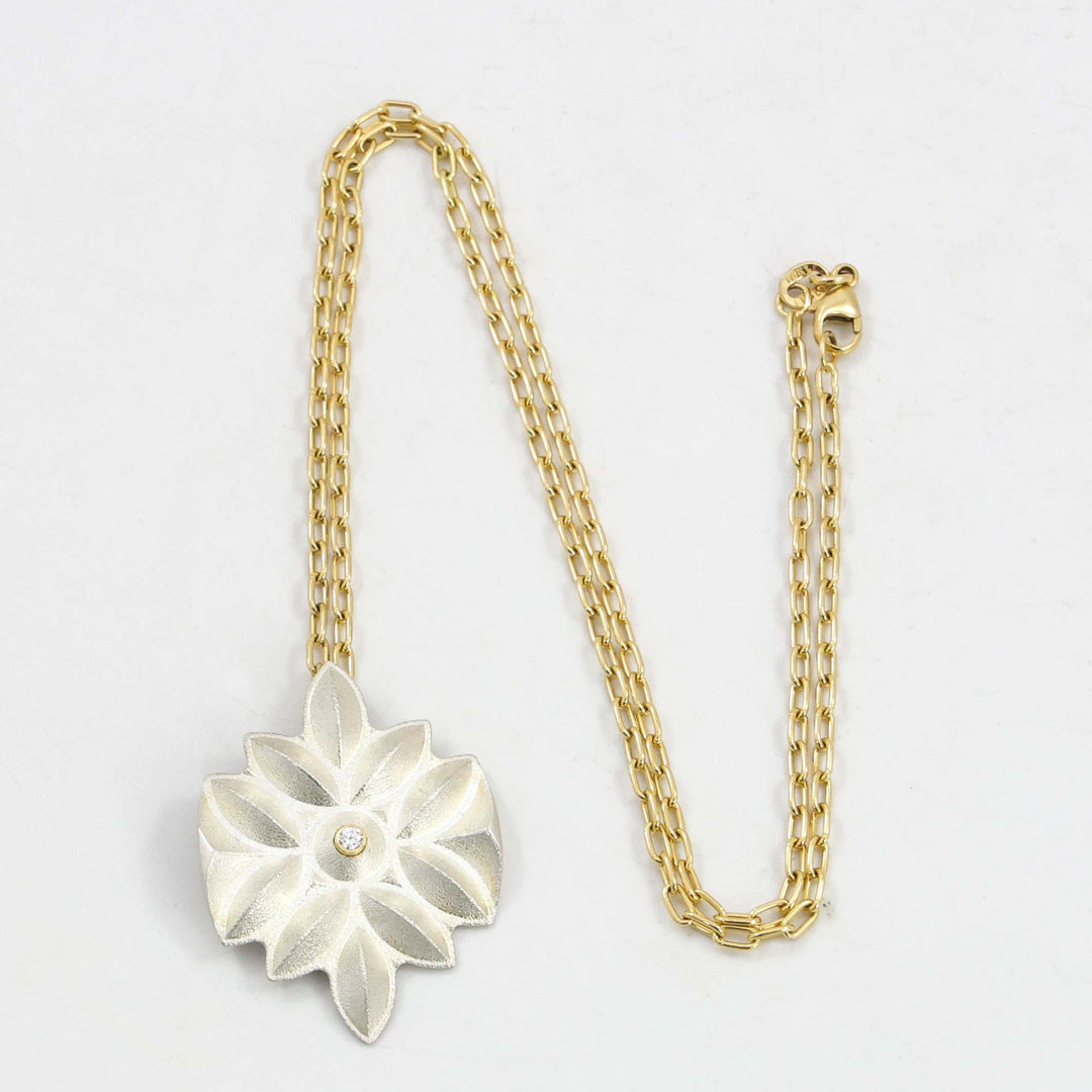 Sweet Pea Bloom Pendant