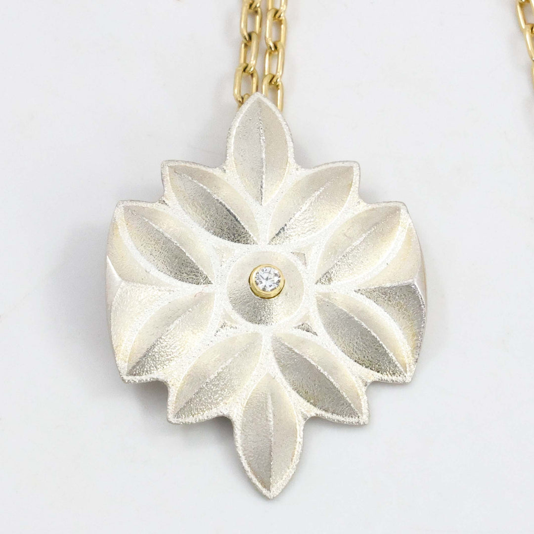 Sweet Pea Bloom Pendant