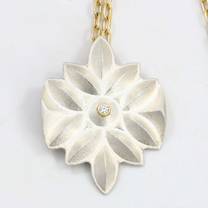 Sweet Pea Bloom Pendant