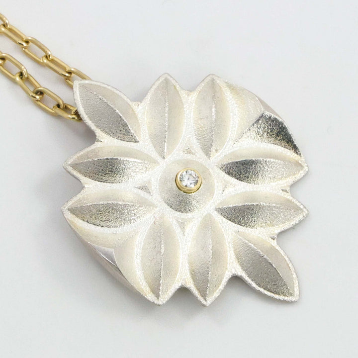 Sweet Pea Bloom Pendant