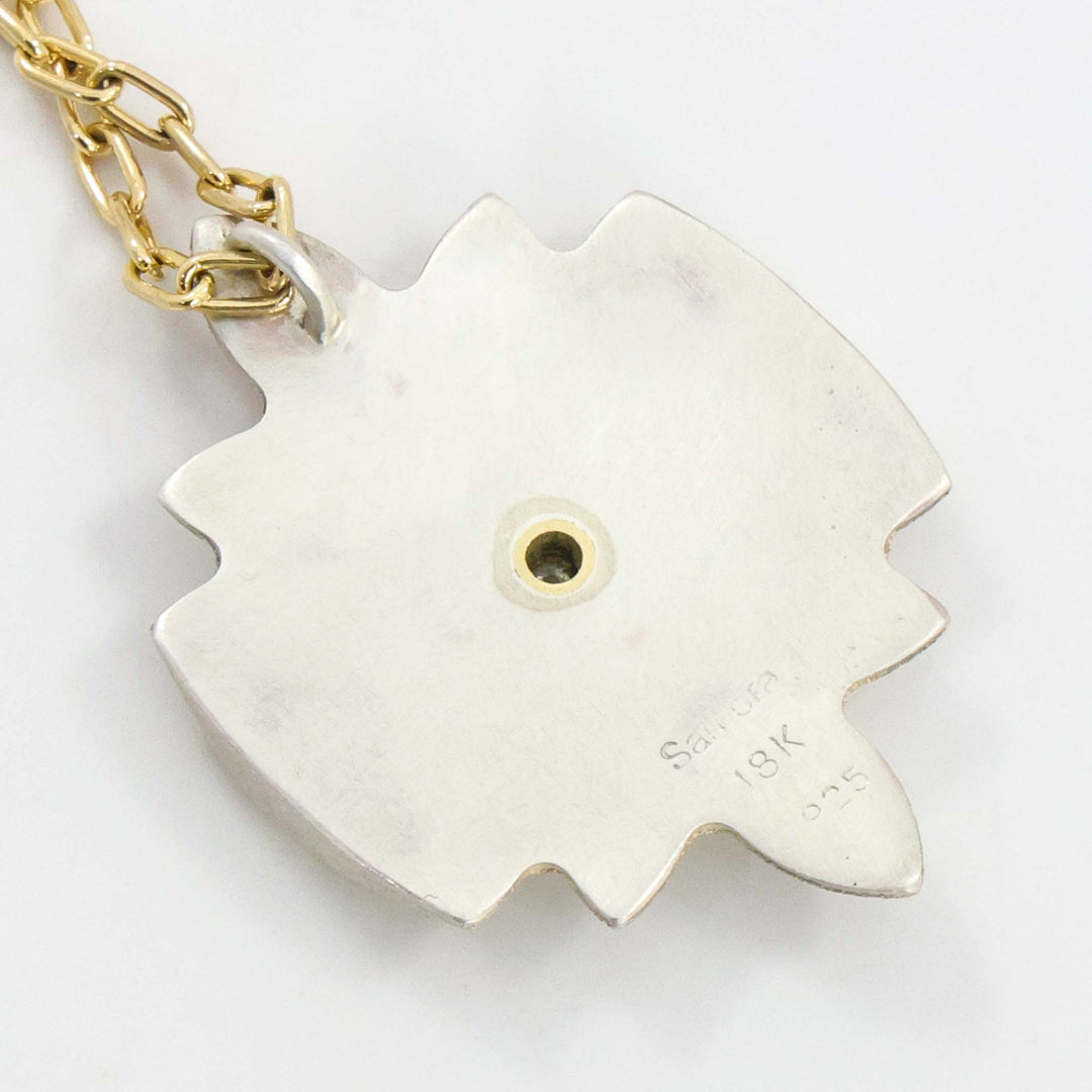 Sweet Pea Bloom Pendant