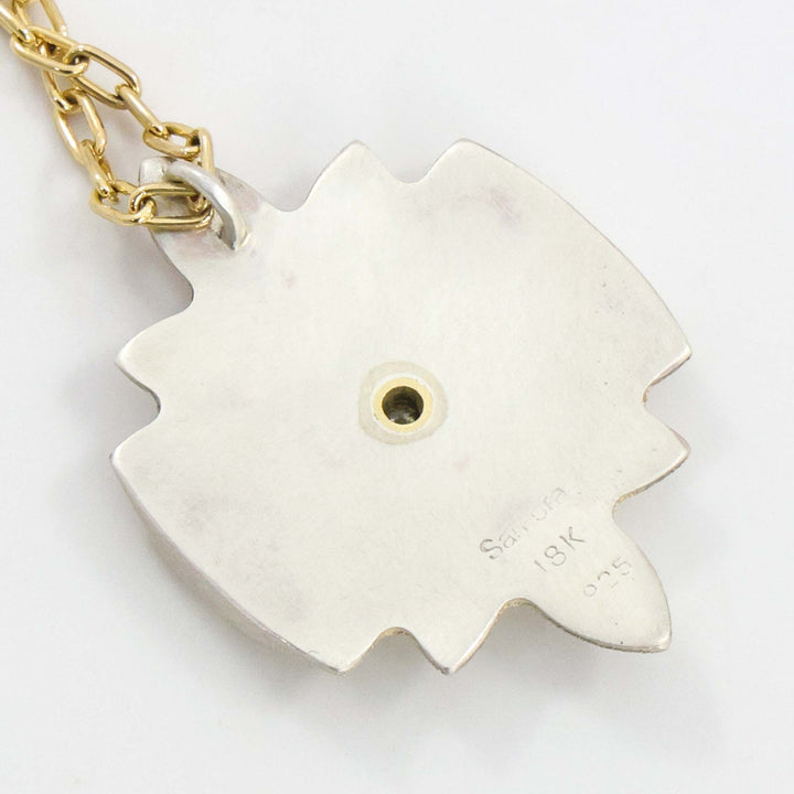 Sweet Pea Bloom Pendant