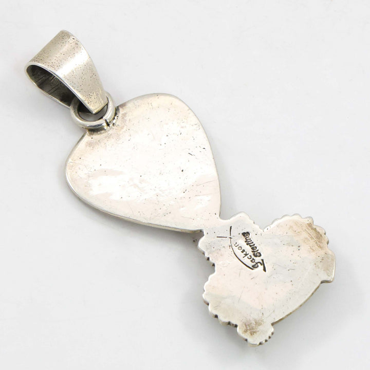 Turquoise Alien Pendant