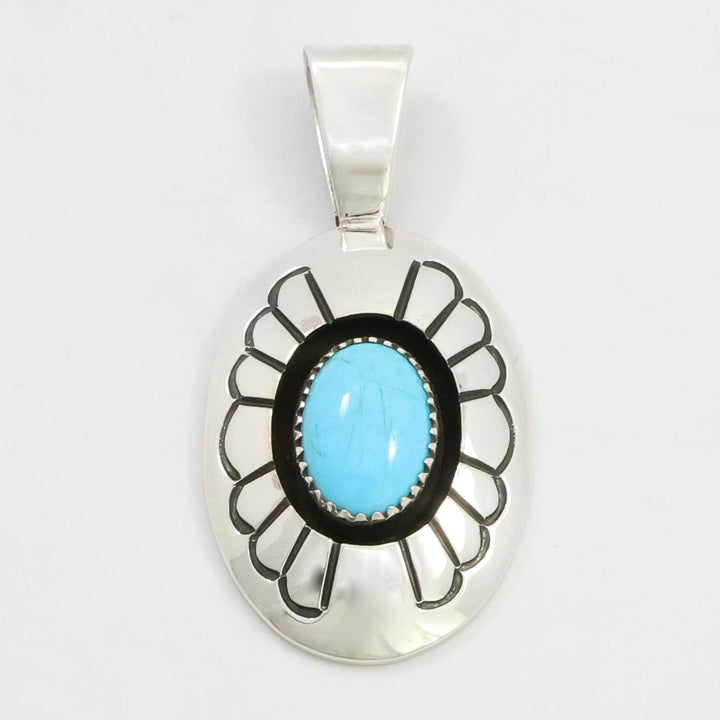 Sleeping Beauty Turquoise Pendant
