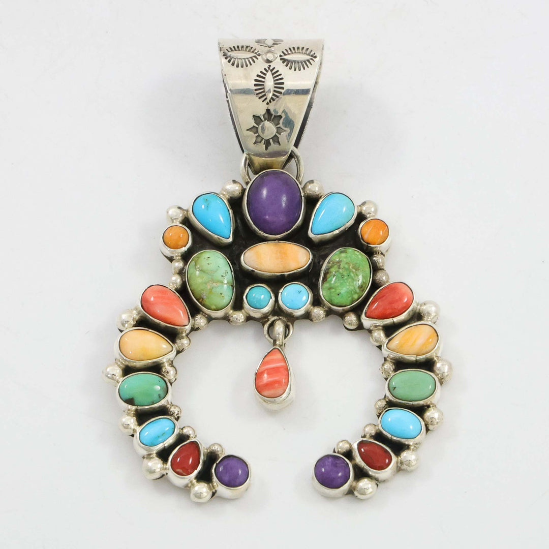 Multi-Stone Naja Pendant