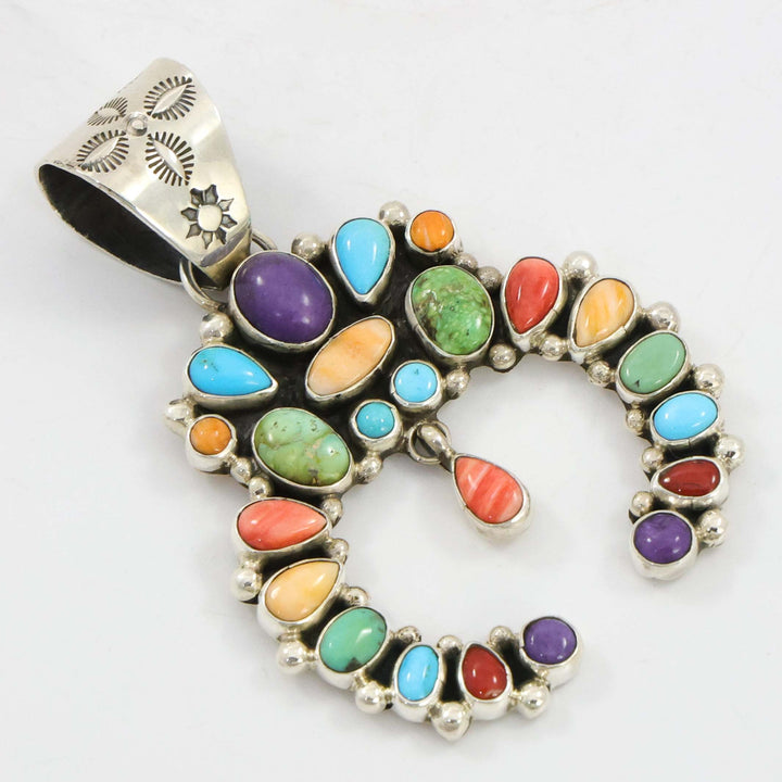 Multi-Stone Naja Pendant