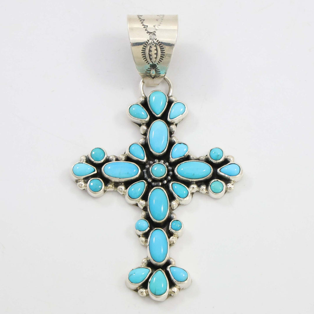 Turquoise Cross Pendant