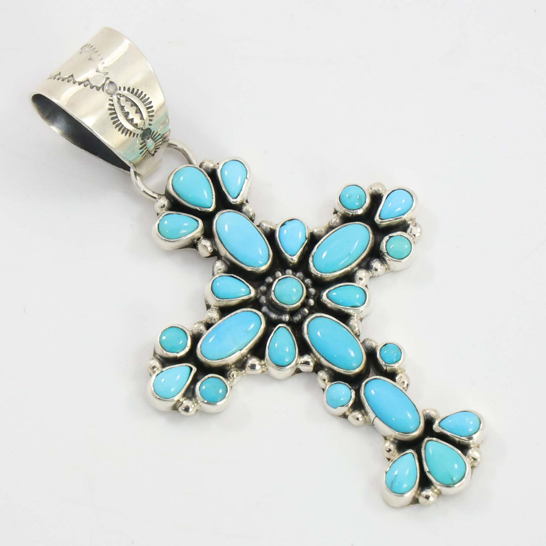 Turquoise Cross Pendant