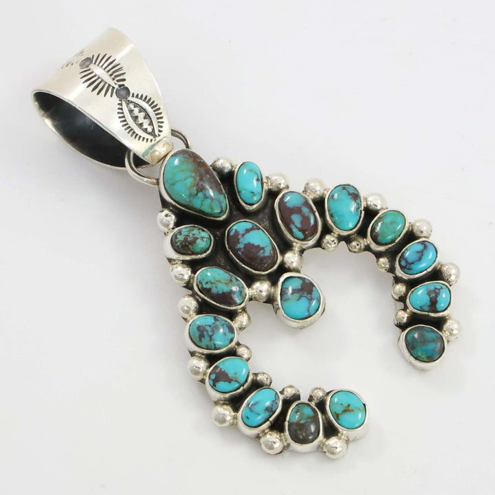 Morenci Turquoise Naja Pendant