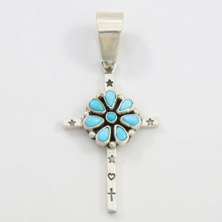 Turquoise Cross Pendant