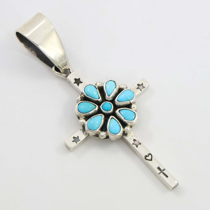 Turquoise Cross Pendant
