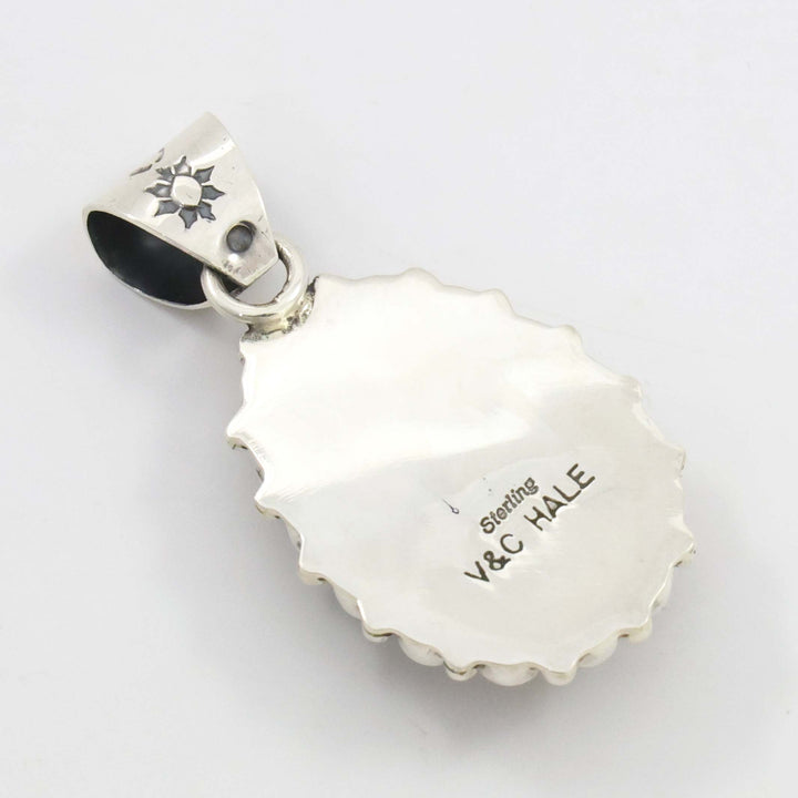 Coral and Turquoise Pendant