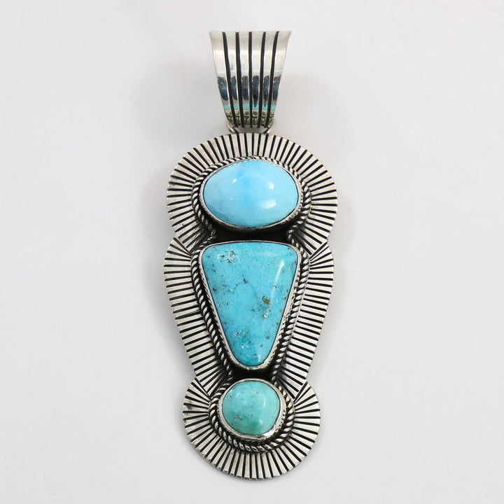 Fox Turquoise Pendant