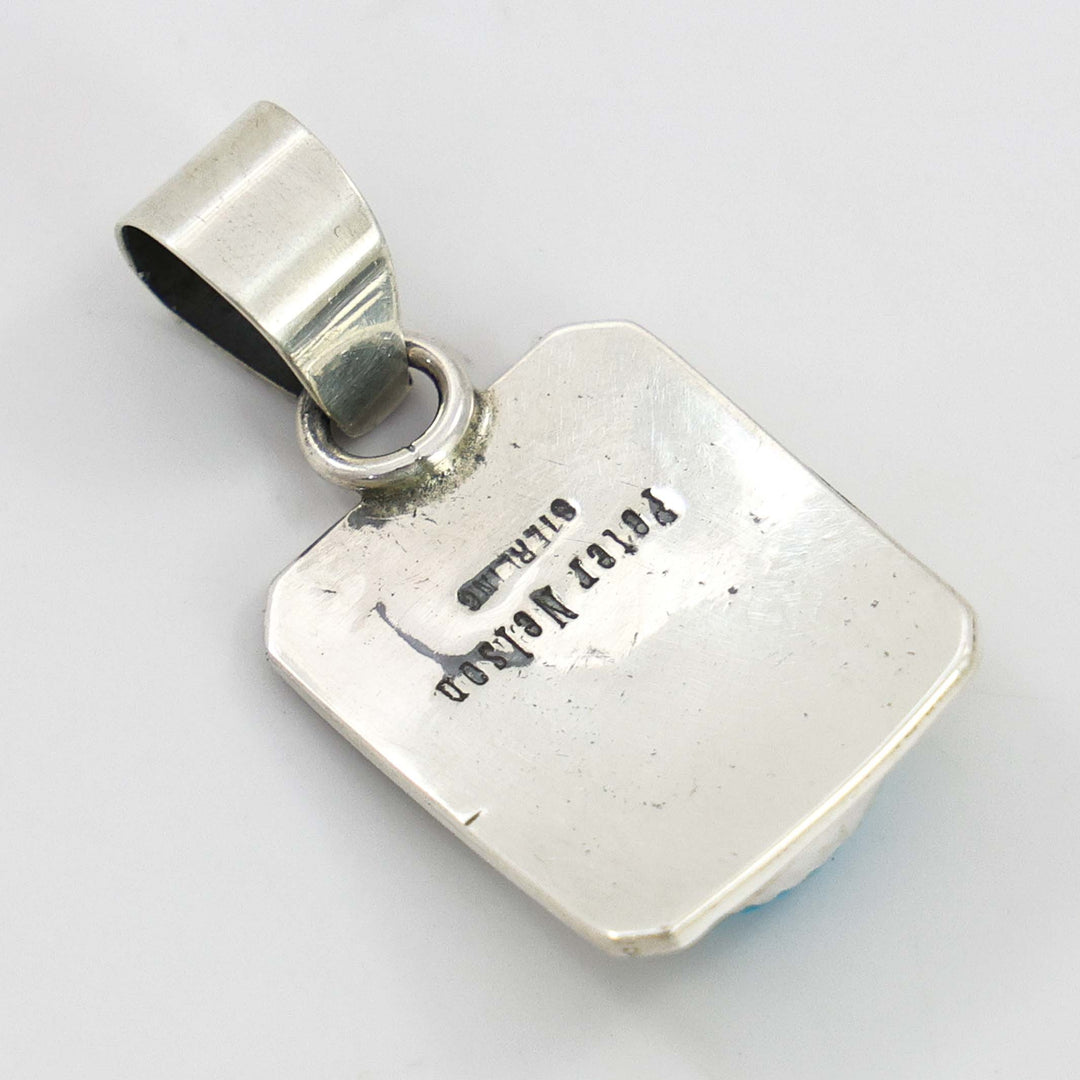 Blue Gem Turquoise Pendant