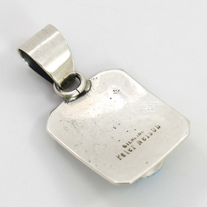 Blue Bird Turquoise Pendant