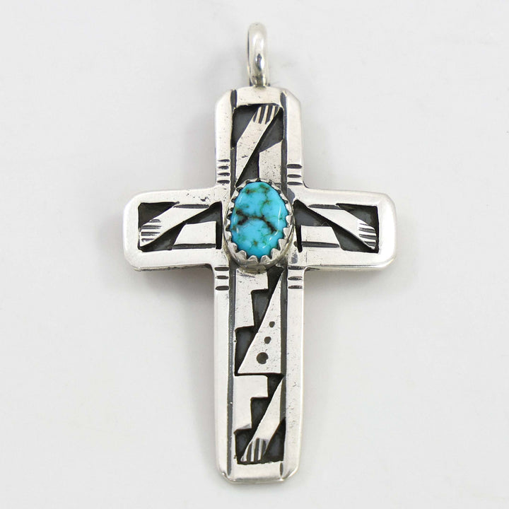 Turquoise Cross Pendant