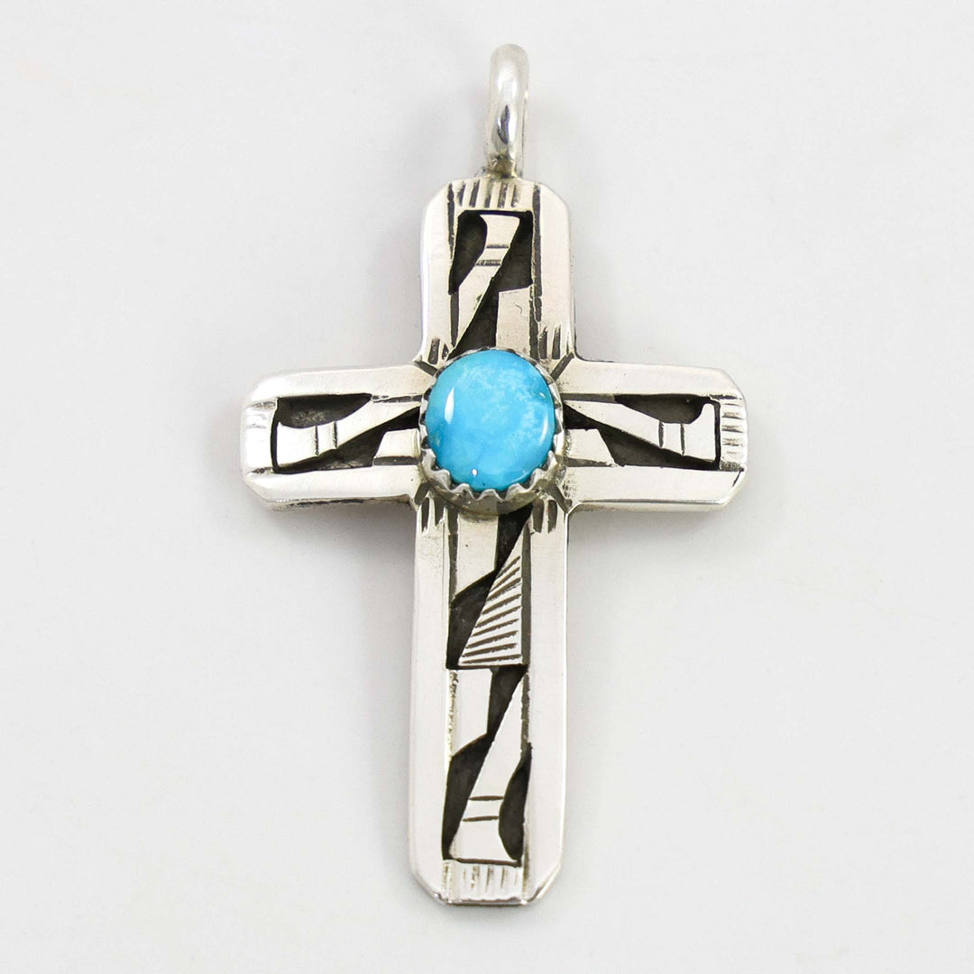 Turquoise Cross Pendant