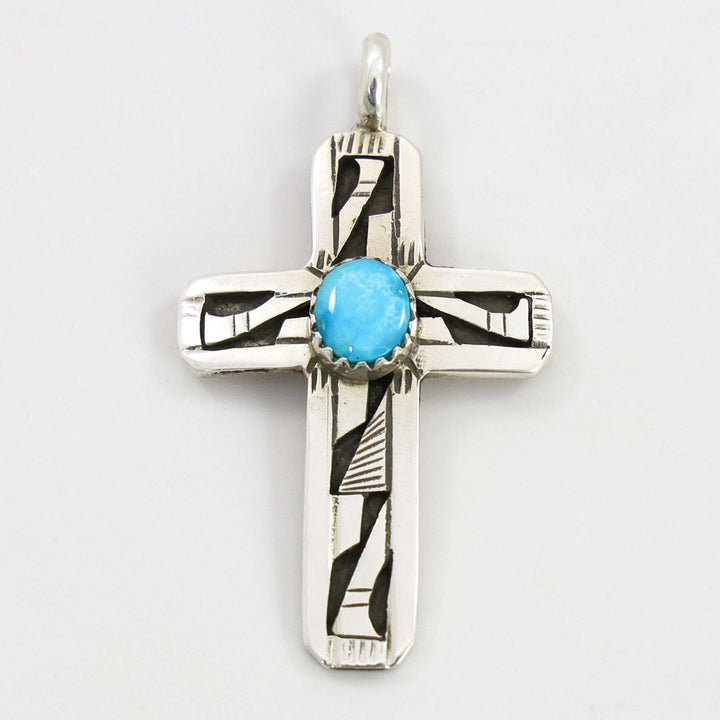 Turquoise Cross Pendant